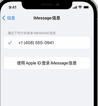 惠山apple维修iPhone上无法正常发送iMessage信息