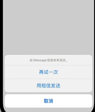 惠山apple维修iPhone上无法正常发送iMessage信息